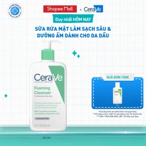 Sữa rửa mặt dành cho da dầu - CeraVe